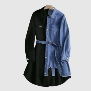 Chemisiers irréguliers avec ceinture