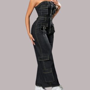 Combinaisons longue en jeans