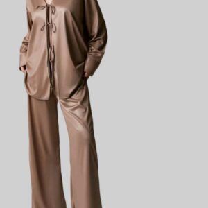 Pantalon ample élastique